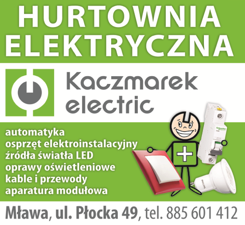 KACZMAREK ELECTRIC S.A. Mława Hurtownia Elektryczna / Automatyka / Źródła Światła LED / Kable