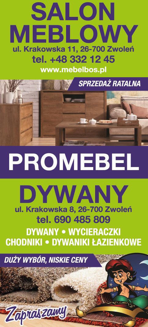 PROMEBEL s.c. SALON MEBLOWY Zwoleń - MEBLE do: kuchni,sypialni.salonu, biur - SPRZEDAŻ RATALNA