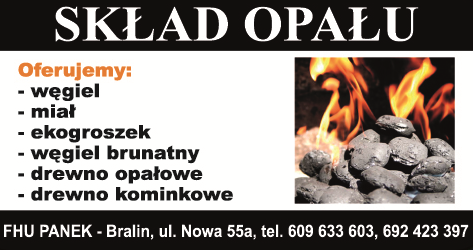 SKŁAD OPAŁU FHU PANEK Bralin