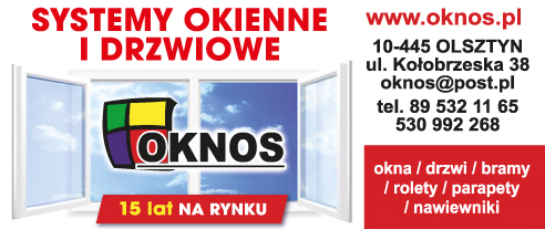 OKNOS Systemy Okienne I Drzwiowe Olsztyn - OKNA DRZWI BRAMY ROLETY PARAPETY NAWIEWNIKI