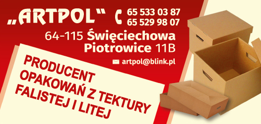 P.P.H. "ARTPOL" Święciechowa Producent Opakowań z Tektury Falistej i Litej