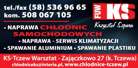 FUW KS Krzysztof Szpara Tczew Chłodnice Samochodowe