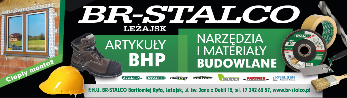 F.H.U. BR-STALCO Bartłomiej Ryfa Leżajsk Artykuły BHP / Narzędzia i Materiały Budowlane