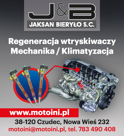 J&B JAKSAN BIERYŁO S.C Nowa Wieś, p.strzyżowski - Regeneracja wtryskiwaczy, Mechanika, Klimatyzacja