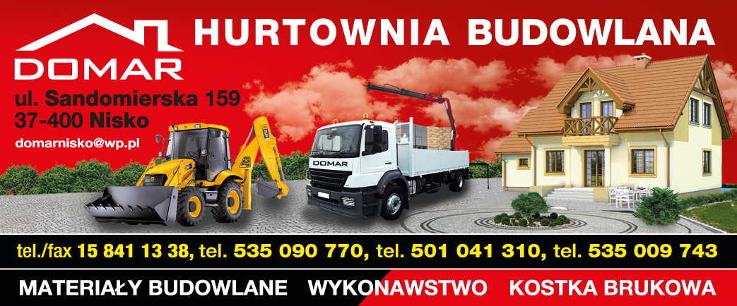 P.H.U. DOMAR Nisko Materiały Budowlane / Wykonawstwo / Kostka Brukowa