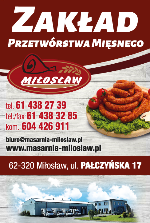 ZAKŁAD PRZETWÓRSTWA MIĘSNEGO St. Tomaszewski, M. Sobik, Sł. Tomaszewski Spółka Jawna Miłosław