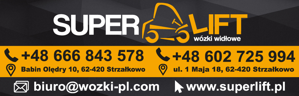 SUPERLIFT Wózki Widłowe Strzałkowo 