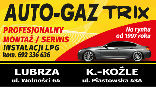 AUTO-GAZ TRIX Lubrza - PROFESJONALNY MONTAŻ / SERWIS INSTALACJI LPG