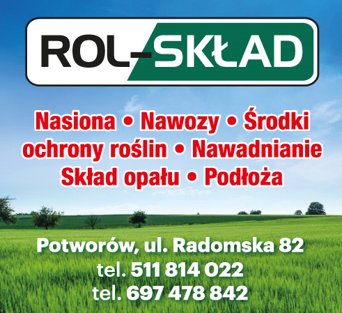 ROL-SKŁAD Potworów Nasiona / Nawozy / Środki Ochrony Roślin / Skład Opału
