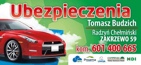 CENTRUM UBEZPIECZEŃ Tomasz Budzich Radzyń Chełmiński