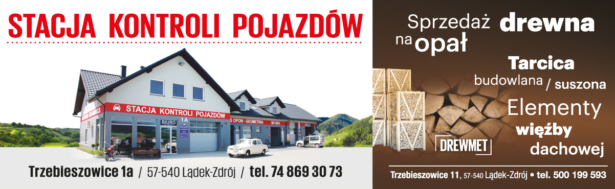 "DREWMET" Tartak Trzebieszowice Sprzedaż Drewna na Opał / Tarcica / Elementy Więźby Dachowej