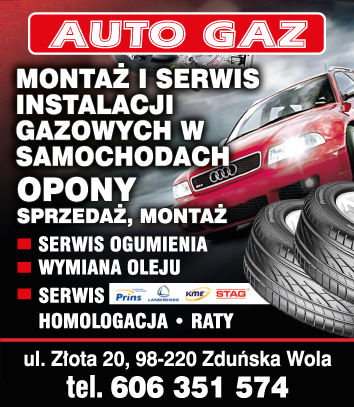 „MARGAZ“ Zduńska Wola Auto Gaz / Montaż i Serwis Instalacji Gazowych w Samochodach