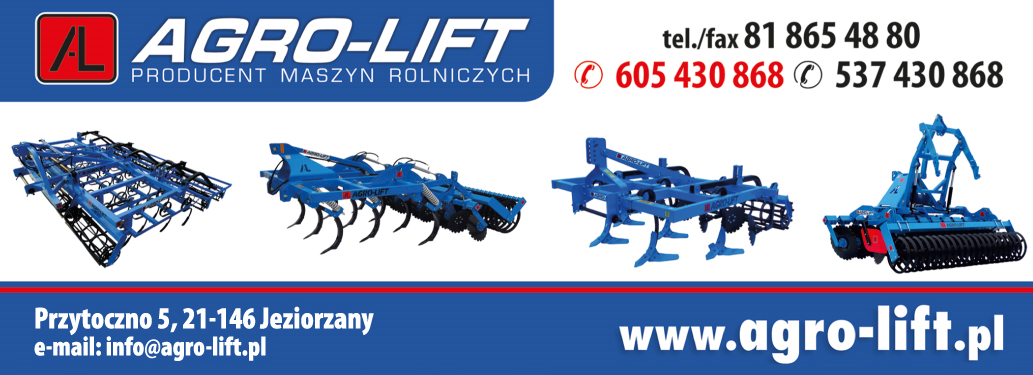AGRO-LIFT Jeziorzany Producent Maszyn Rolniczych