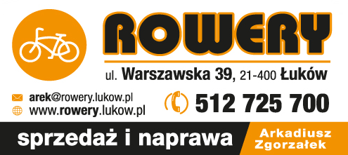 ROWERY ŁUKÓW Arkadiusz Zgorzałek Łuków Sprzedaż i Naprawa