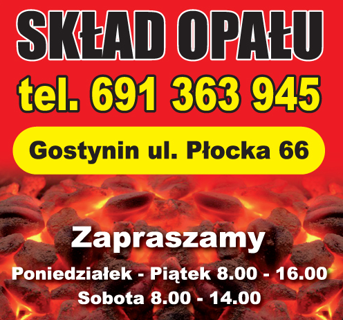 SKŁAD OPAŁU Gostynin