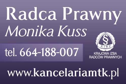 RADCA PRAWNY Monika Kuss Żnin Prawo Cywilne / Odszkodowania / Prawo Pracy i Ubezpieczeń Społecznych