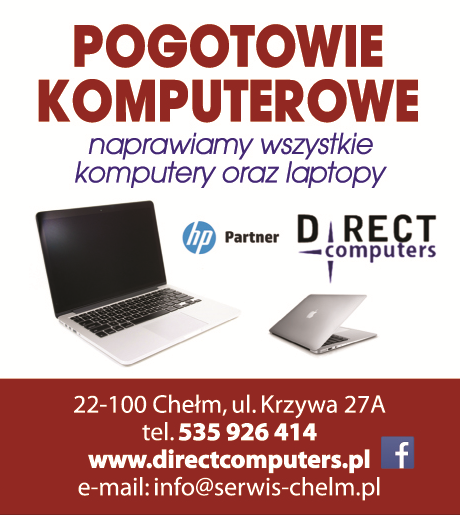 DIRECT COMPUTERS Chełm Pogotowie Komputerowe / Naprawimy Wszystkie Komputery oraz Laptopy