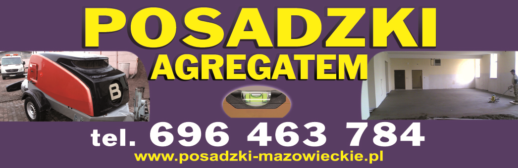 BLIK BET Mińsk Mazowiecki- Posadzki Agregatem