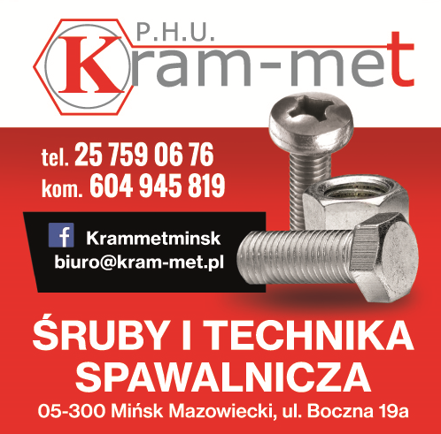 P.H.U. KRAM-MET s.c. Mińsk Mazowiecki Śruby i Technika Spawalnicza
