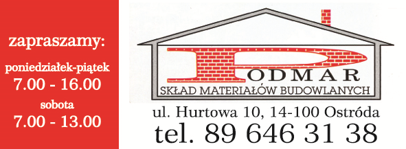 P.H.U. PODMAR Sp. J. Ostróda Skład Materiałów Budowlanych