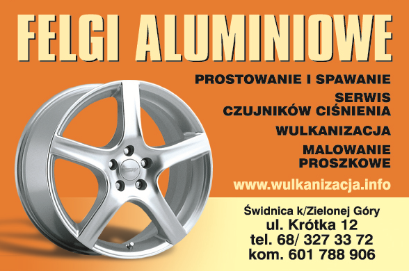 Serwis Felg i Ogumienia Wulkanizacja Świdnica Felgi Aluminiowe / Prostowanie i Spawanie