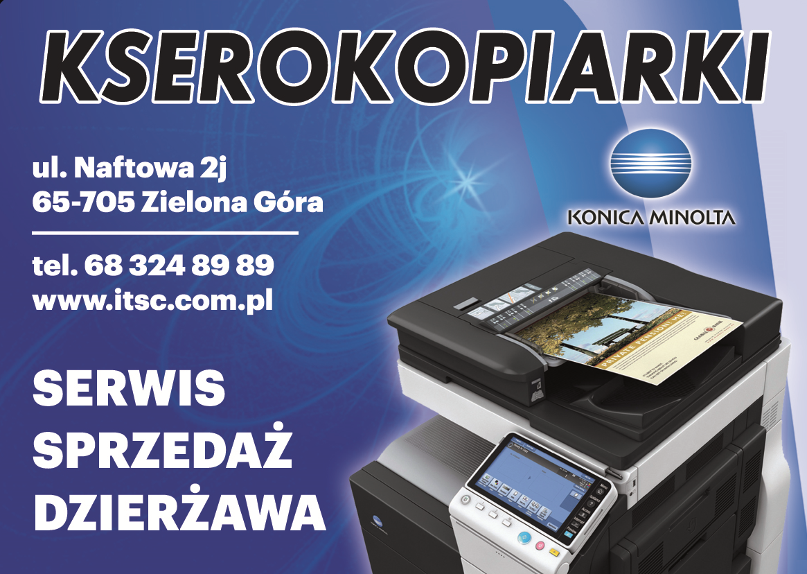 ITSC s.c. Zielona Góra Kserokopiarki / Serwis / Sprzedaż / Dzierżawa