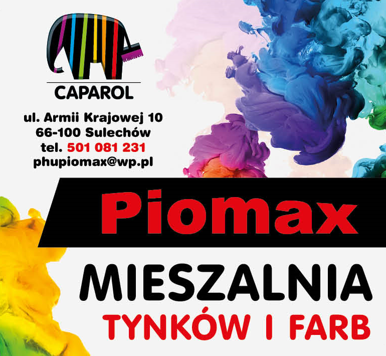 P.H.U. PIOMAX Sulechów Mieszalnia Tynków i Farb