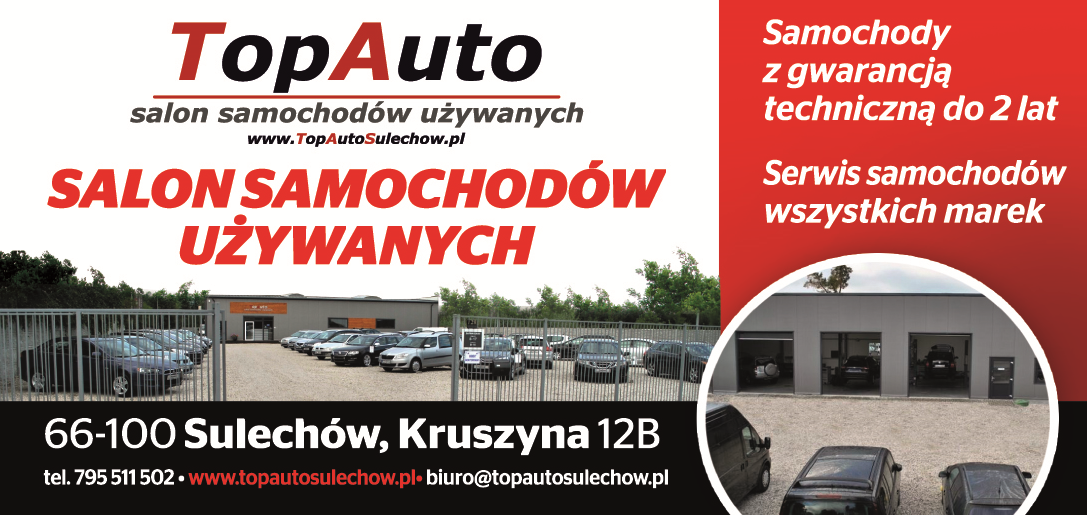 TOP AUTO Sulechów Salon Samochodów Używanych / Serwis Samochodów Wszystkich Marek