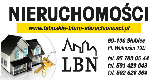 Lubuskie Biuro Nieruchomości Słubice - Pośrednictwo w obrocie, Zarządzanie nieruchomościami