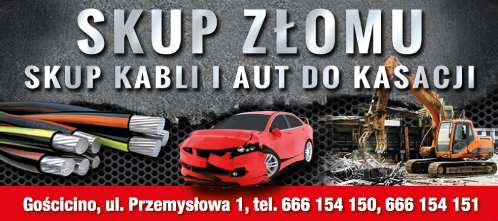 KOBBER Skup Metali Gościcino Skup Złomu / Skup Kabli i Aut do Kasacji