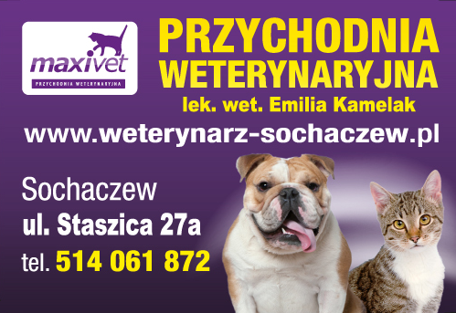 MAXIVET Sochaczew Przychodnia Weterynaryjna lek. wet. Emilia Kamelak