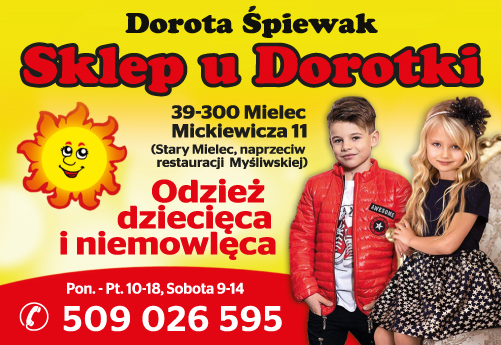 SKLEP U DOROTKI Dorota Śpiewak Mielec Odzież Dziecięca i Niemowlęca