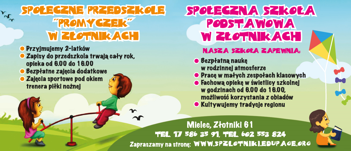 Społeczna Szkoła Podstawowa i Społeczne Przedszkole "Promyczek" w Złotnikach