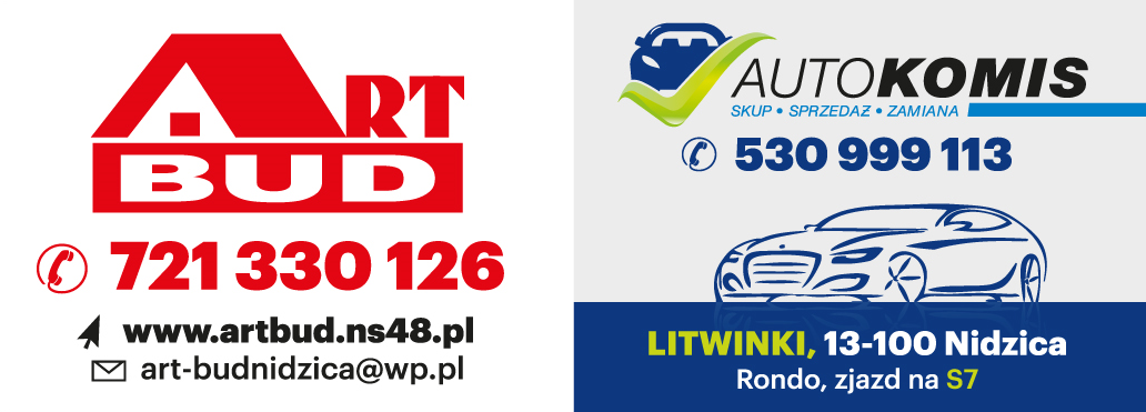 ART BUD Artur Barański Nidzica Usługi Remontowo-Budowlane/ AUTO KOMIS Litwinki Skup|Sprzedaż|Zamiana