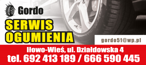 GORDO Iłowo-Wieś Serwis Ogumienia
