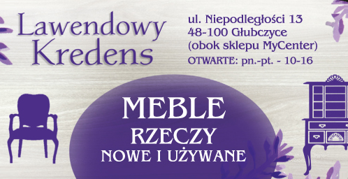 Lawendowy Kredens Głubczyce Meble / Rzeczy Nowe i Używane