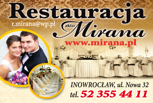 Restauracja Akto Mirana Inowrocław Przyjęcia Weselne / Catering / Komunie / Bale Sylwestrowe