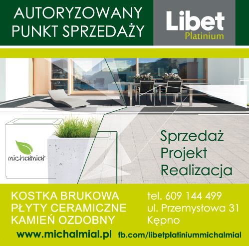Libet Platinium Michał Miał Kępno Kostka Brukowa / Płyty Ceramiczne / Kamień Ozdobny