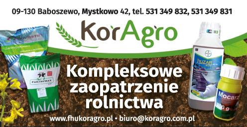 F.H.U. KorAgro Mystkowo Kompleksowe Zaopatrzenie Rolnictwa