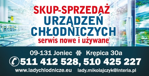 F.H.U. Ewa Mikołajczyk Joniec Skup-Sprzedaż Urządzeń Chłodniczych / Serwis Nowe i Używane