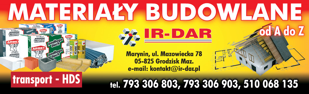 FHU "IR-DAR" s.c. Materiały Budowlane Grodzisk Mazowiecki 