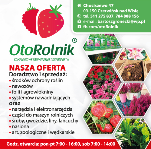Oto Rolnik ® Kompleksowe Zaopatrzenie Gospodarstw Nawozy / Narzędzia / Części do Maszyn Rolniczych