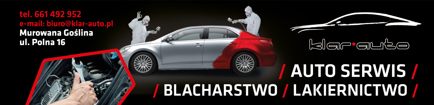 KLAR-AUTO Sp. z o.o. Murowana Goślina Auto Serwis / Blacharstwo / Lakiernictwo