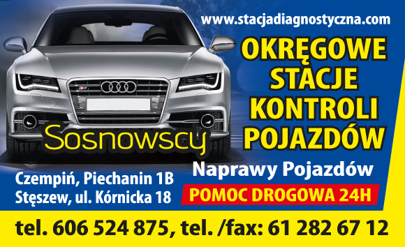 P.H.U. Stacja Diagnostyczno-Naprawcza Sosnowscy Czempiń Naprawy Pojazdów / Pomoc Drogowa 24H