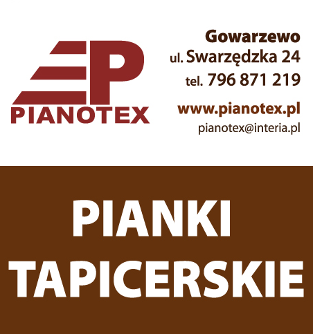 PIANOTEX Gowarzewo Pianki Tapicerskie