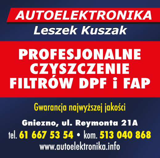 AUTOELEKTRONIKA Leszek Kuszak Gniezno Diagnostyka i Naprawa Samochodów Osobowych