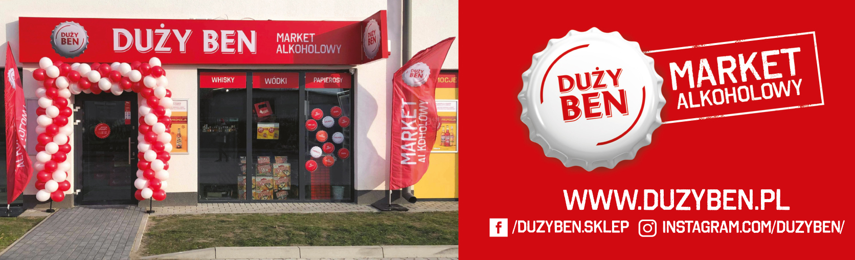 DUŻY BEN Sp. z o.o. Komorniki Market Alkoholowy