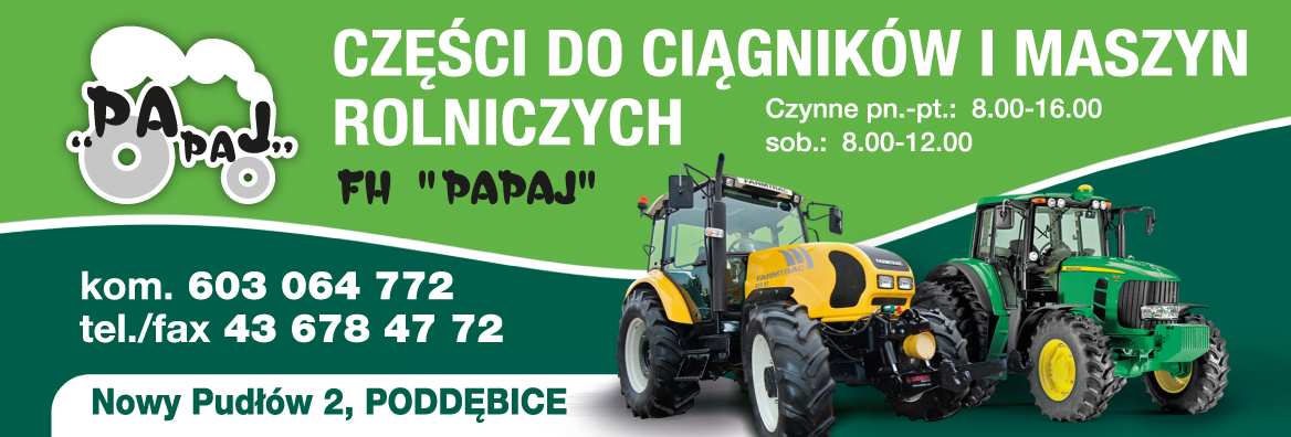 F.H. "PAPAJ" Poddębice Części do Ciągników i Maszyn Rolniczych