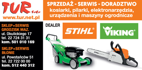 TUR s.c. DEALER STIHL VIKING Błonie, Grodzisk Maz.
