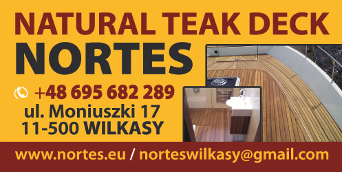 NORTES Wilkasy Pokłady, Kokpity oraz Elementy Wyposażenia Jachtów z Drewna Teakowego